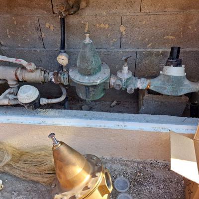 Ancien modèle reducteur de pression à changer